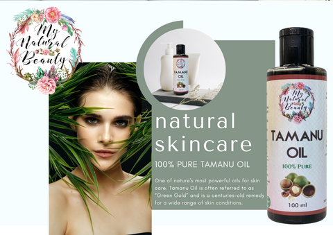 Cliganic Organic Tamanu Oil 4oz, 100% Pure - For Face, Hair & Skin |  Natural Cold